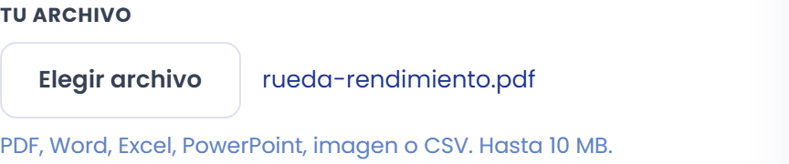 Comprueba el archivo seleccionado
