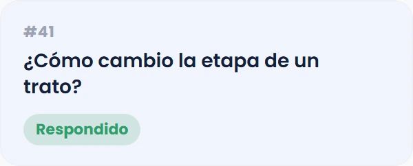 Abre una conversación de la lista