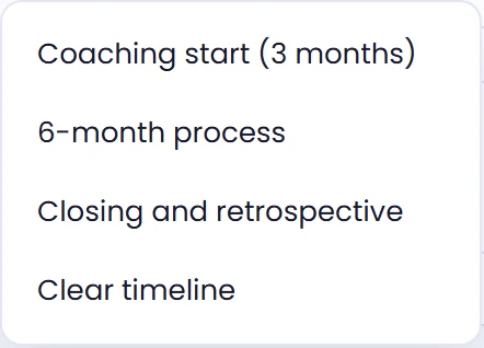 Adapt a template to the actual journey