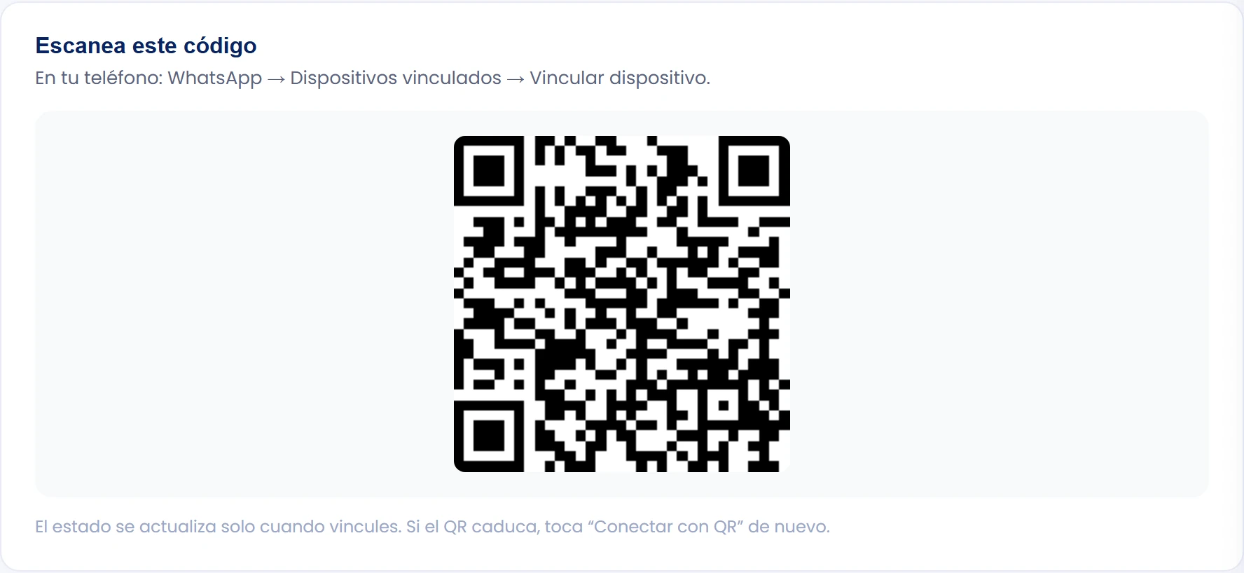 Vincula desde tu teléfono