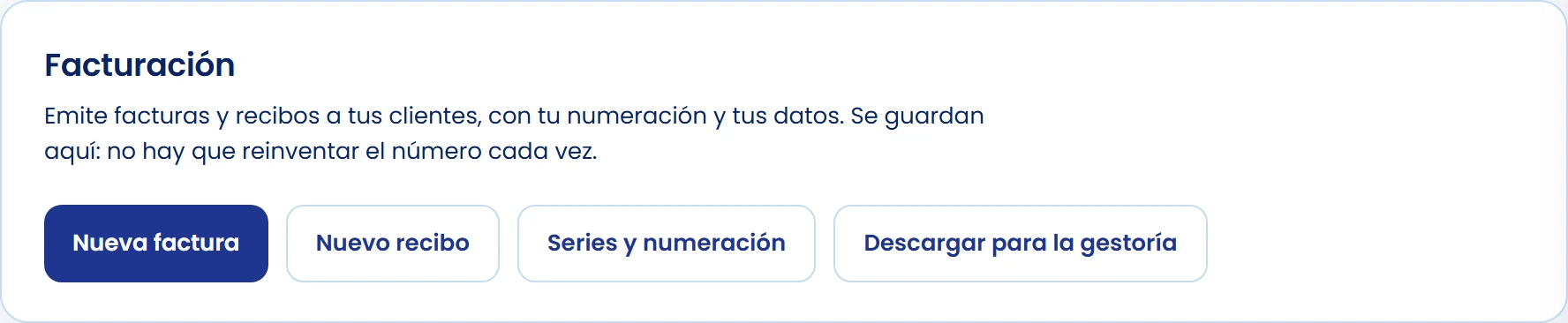 Abre Facturación