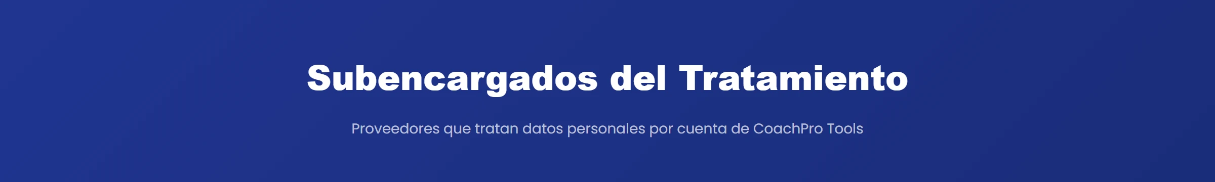 Consulta proveedores y seguridad