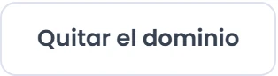 Revisa qué retiras antes de quitar el dominio