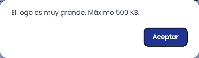 Si el archivo supera el límite