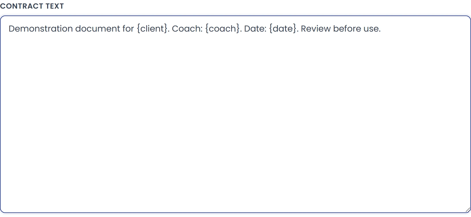 Review text and unresolved details