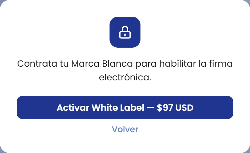 Si tu cuenta es de AppSumo sin Marca Blanca
