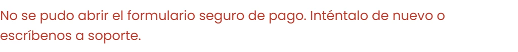 Si no carga el formulario o no aparece un control