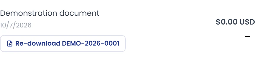 Review account history