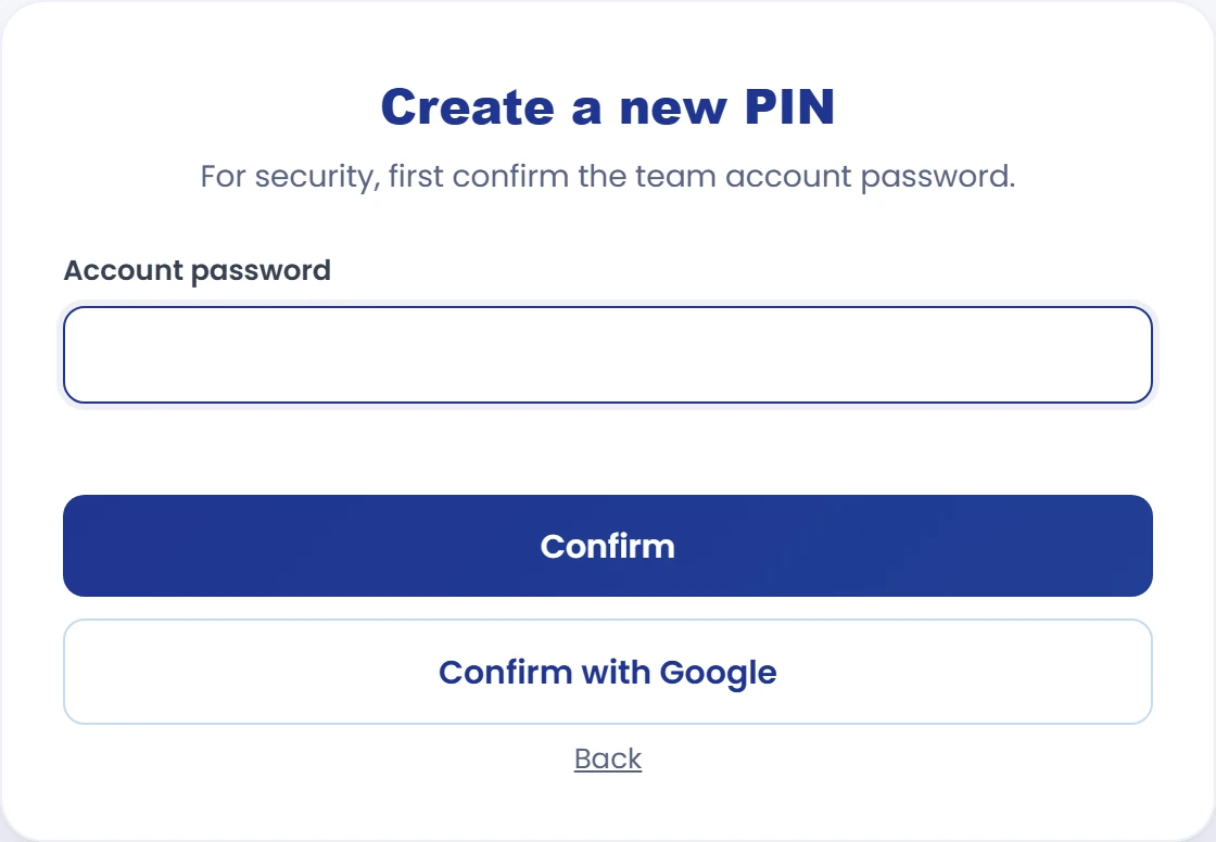 If access recovery is needed