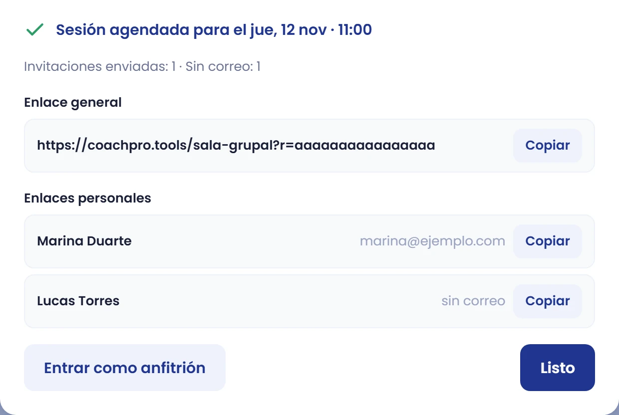 Distingue los enlaces