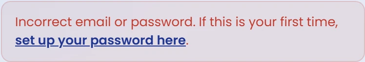 Review sign-in notices