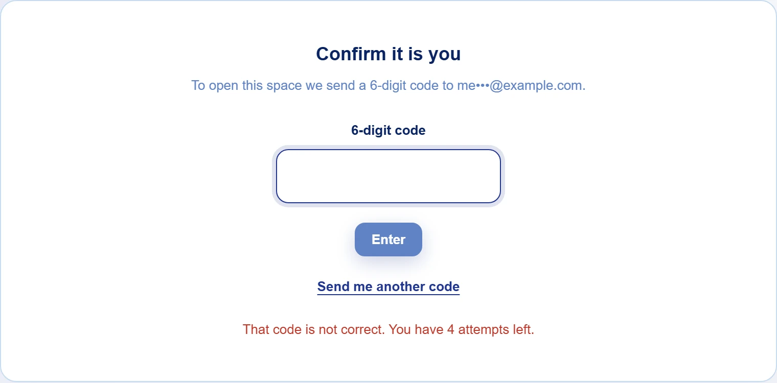 If the code is incomplete or incorrect