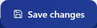 Save changes made as coach