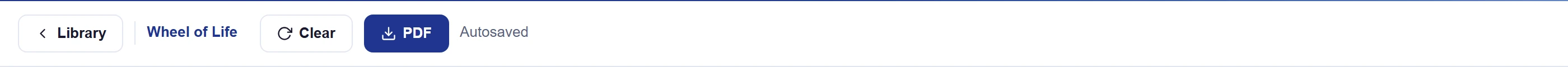 Find native controls if the bar has no export actions