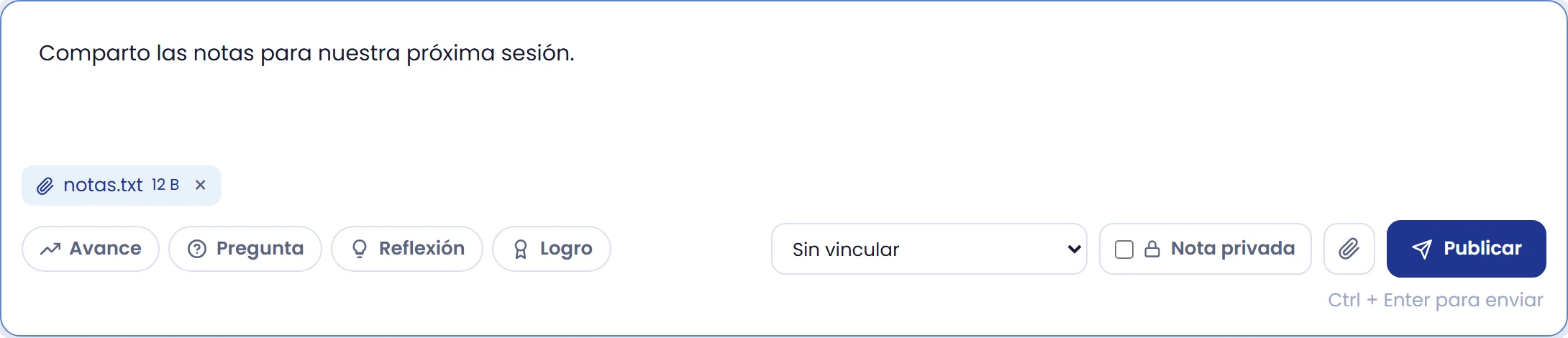 Añade y revisa los archivos
