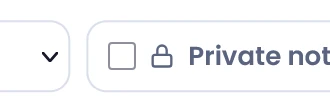 Decide whether the entry is private