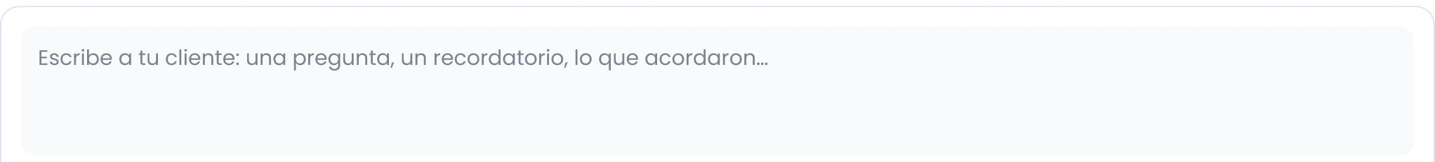 Escribe el mensaje