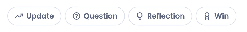 Choose the entry type