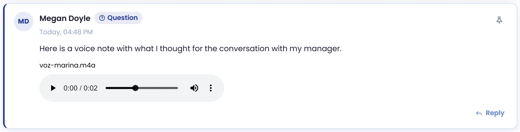 Play a received note