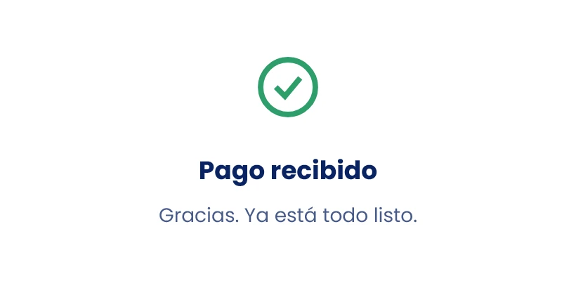 Espera la confirmación