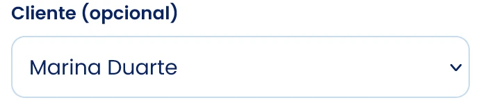 Asocia una ficha si corresponde