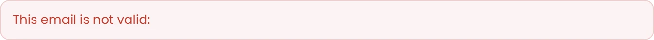If an email is missing or duplicated