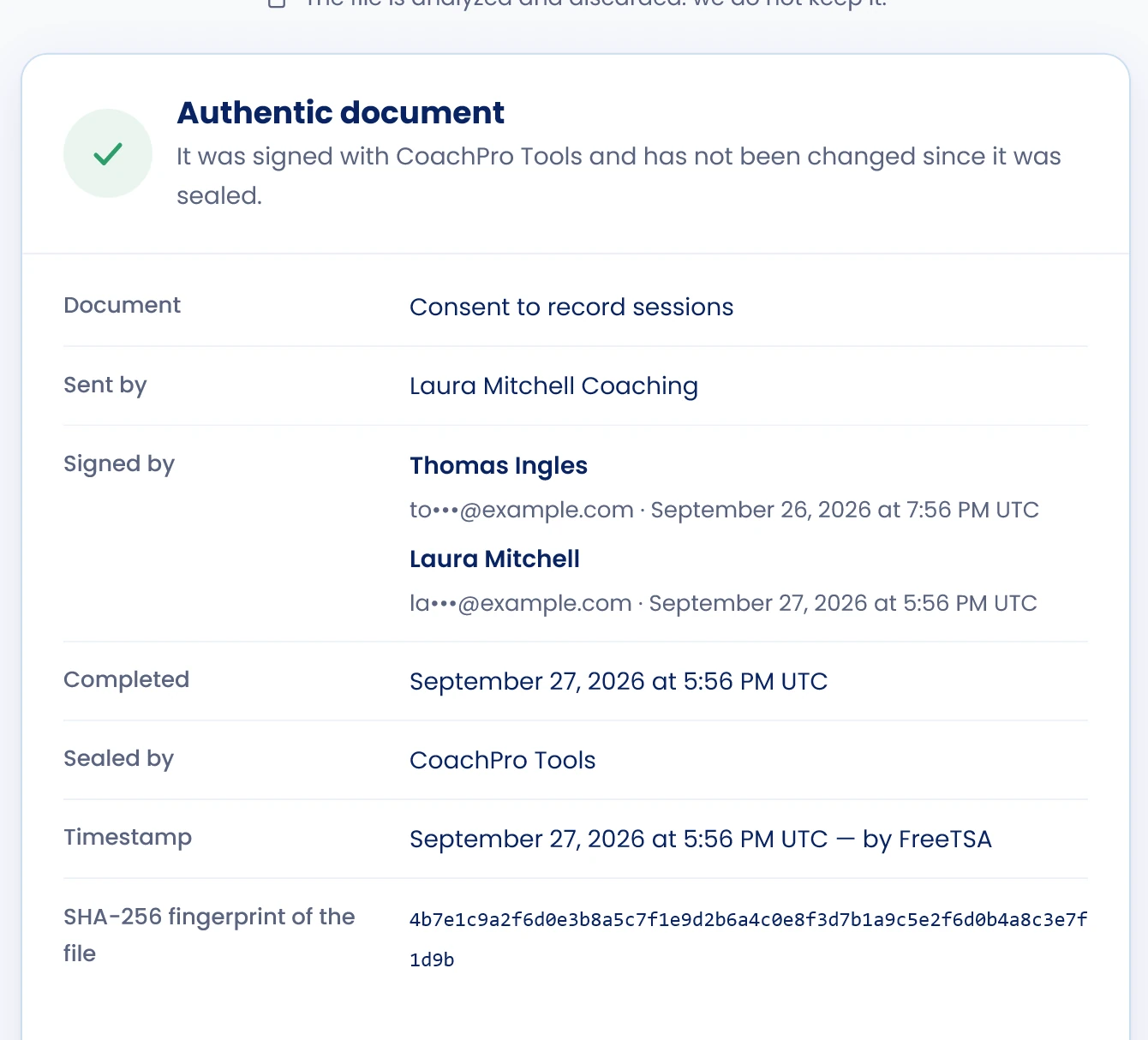 Check a PDF in Verify document