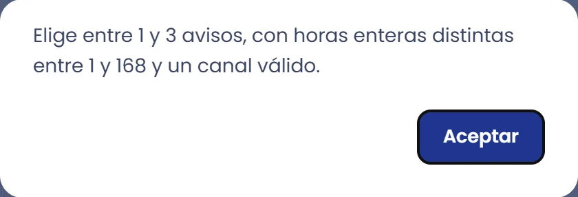 Si no se guarda