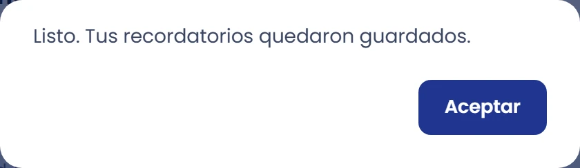 Vuelve a abrir y comprueba