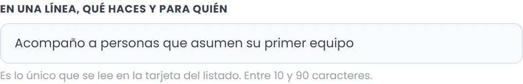 Escribe el titular