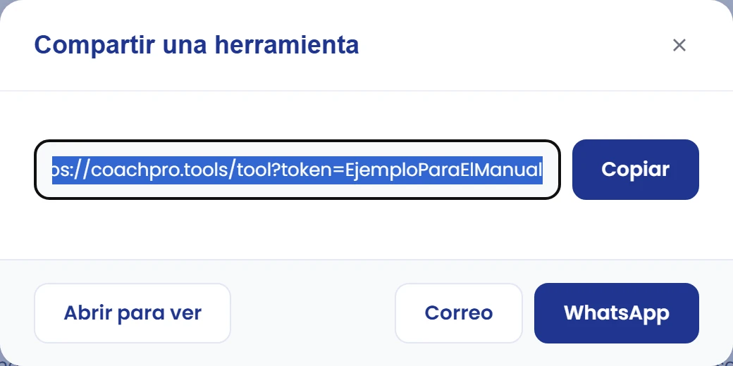 Elige un canal y comprueba el envío