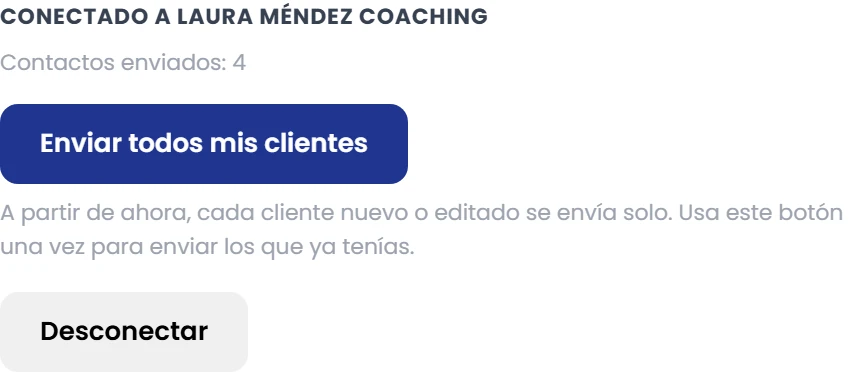 Desconecta el destino que ya no utilices