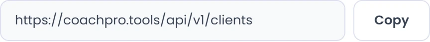 Copy your incoming address