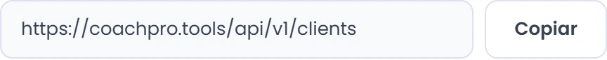 Copia tu dirección de entrada