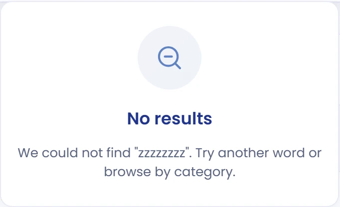 If the expected result does not appear