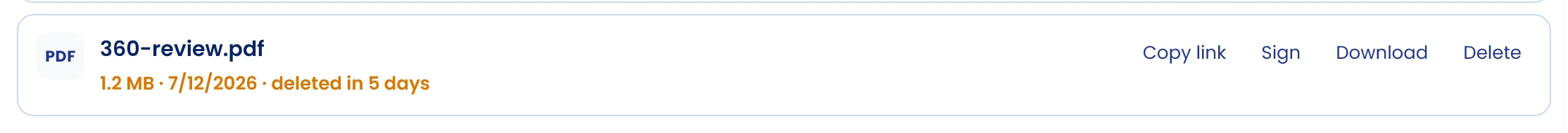Check document expiry