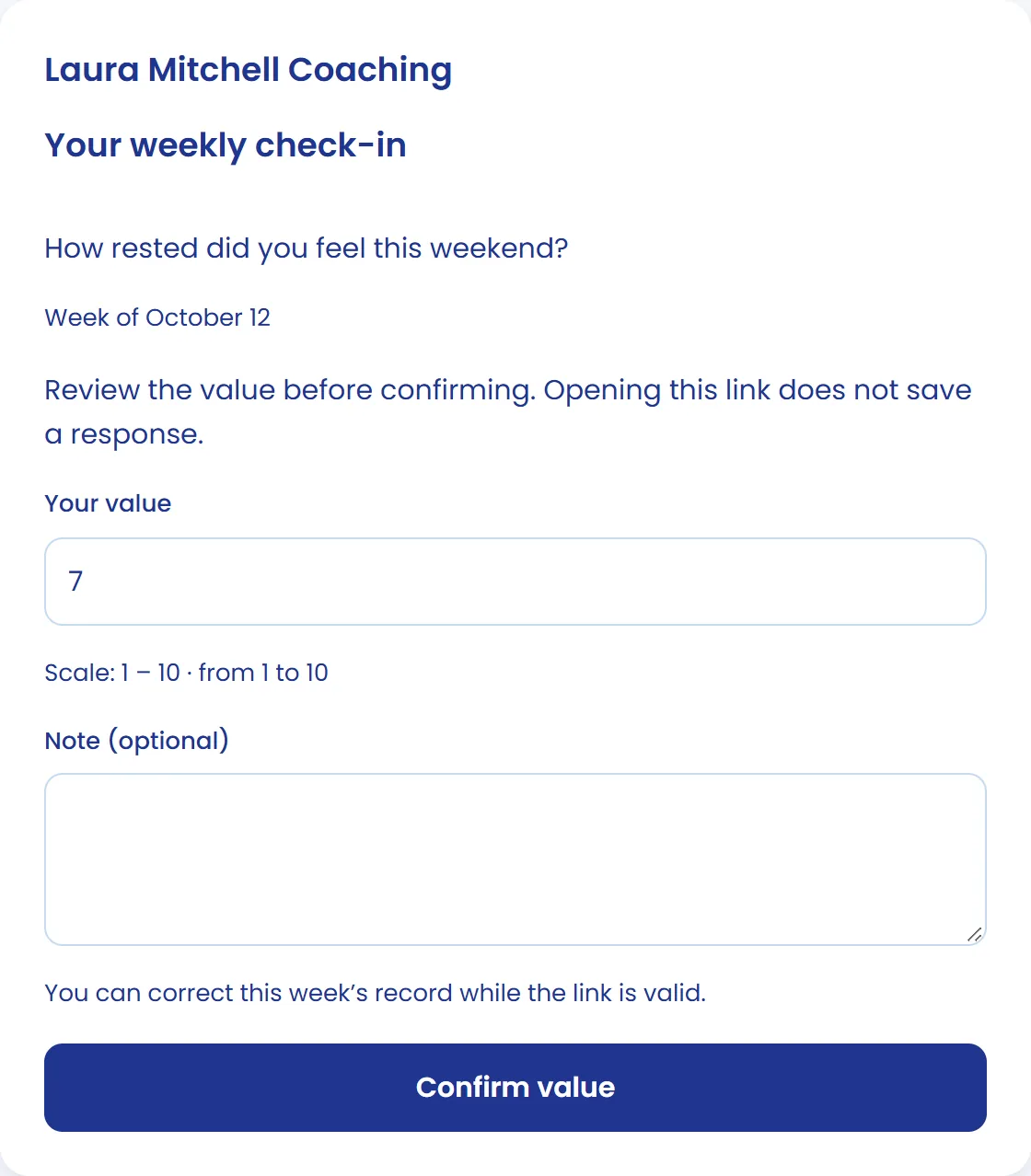 What your client receives