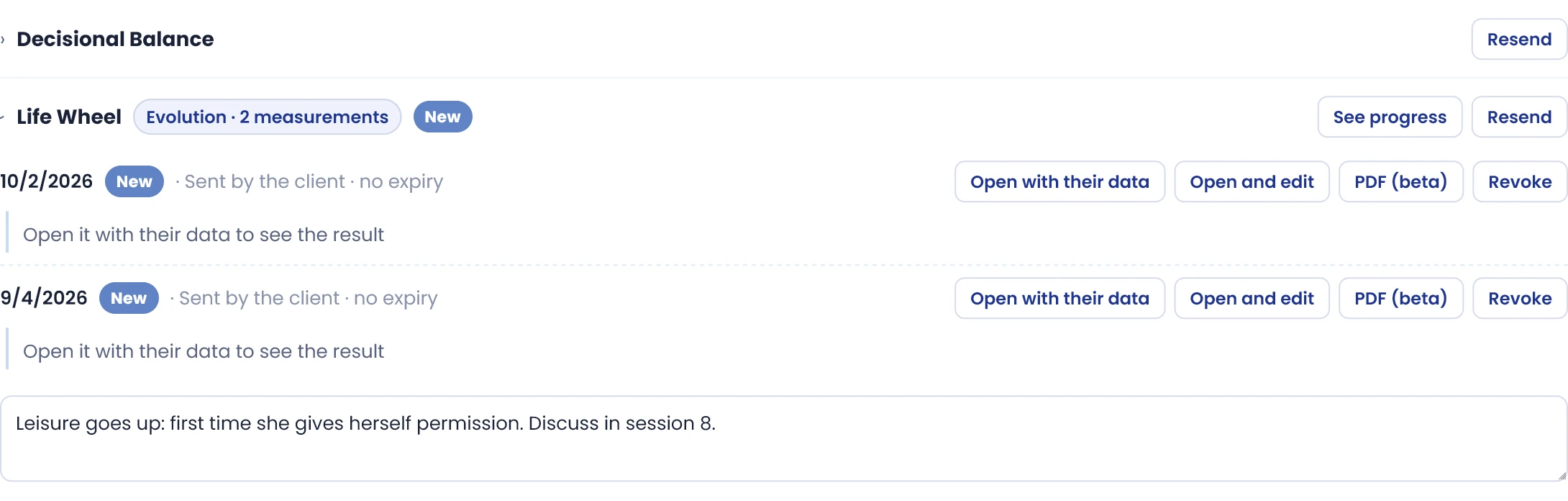Review forms and tools