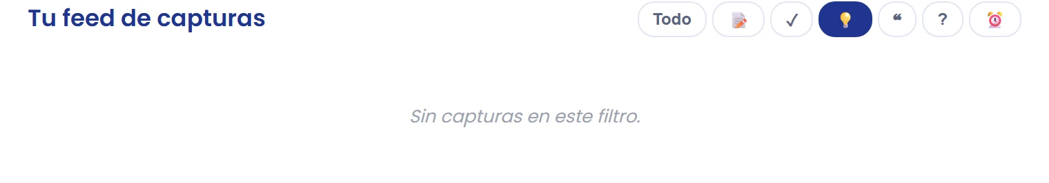 Si el filtro queda vacío