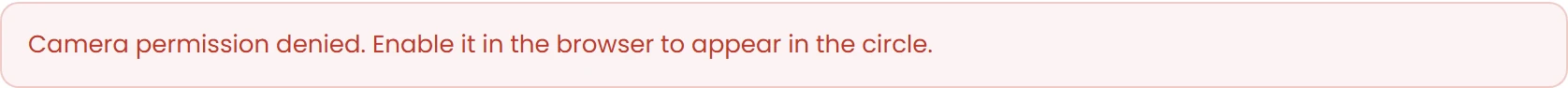 If permission is denied