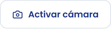 Activa la cámara si la vas a utilizar