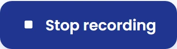 Stop recording when finished