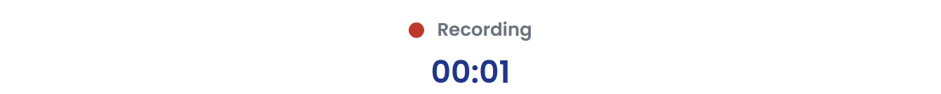 Start recording