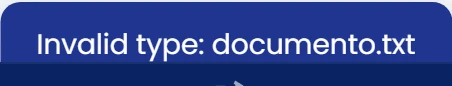 If a file is rejected