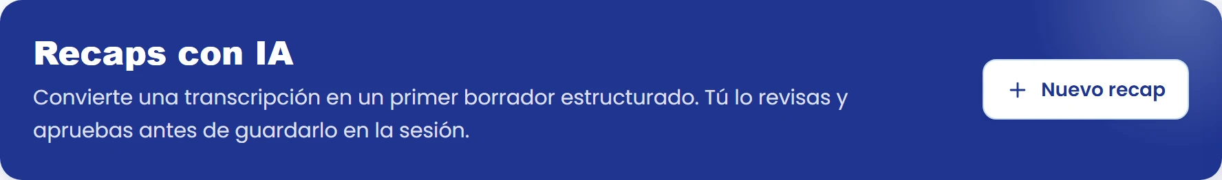 Abre Recaps
