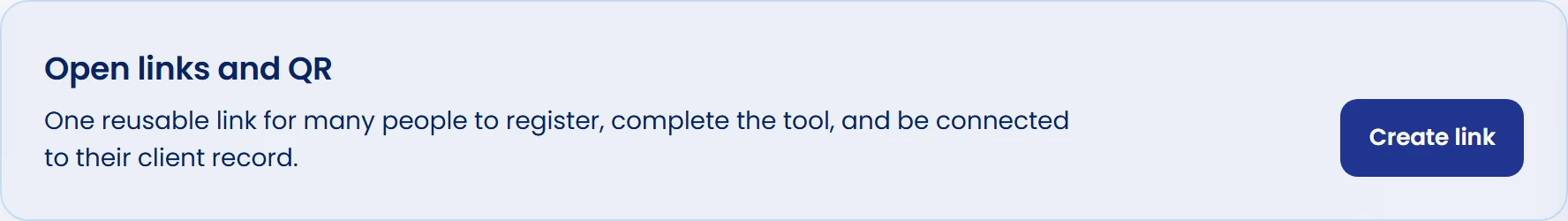 Open Open links and QR