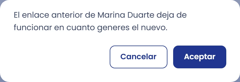 Si perdiste el enlace