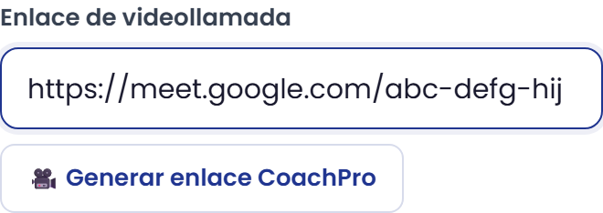 Prepara el enlace desde una cita