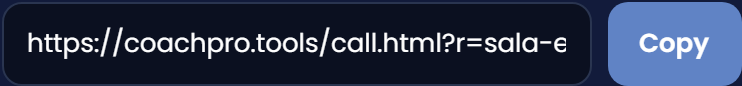 Retrieve the link while waiting