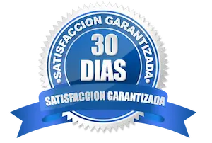 Garantía 30 días, 100% devolución